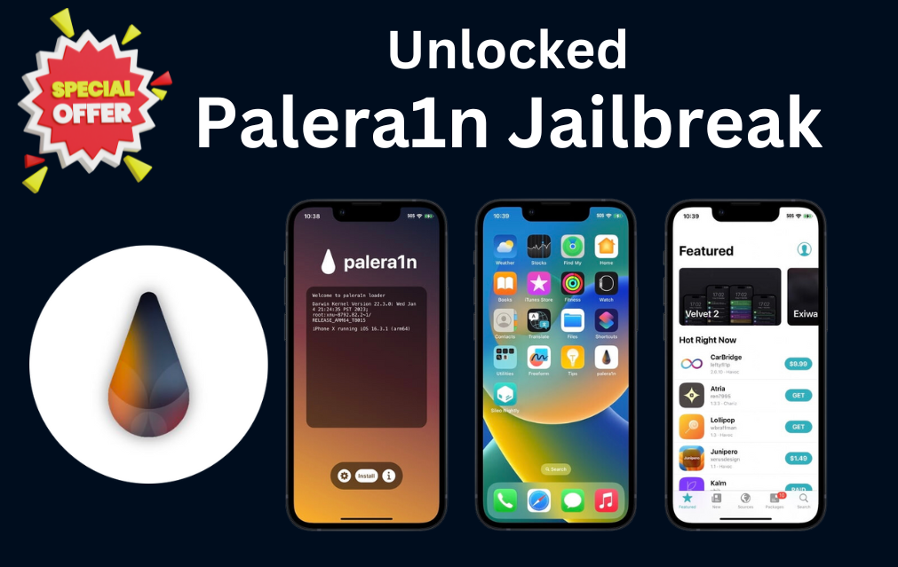 Palera1n Jailbreak primium version for free download lifetime deal. Working sileo